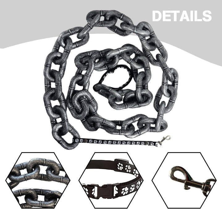 Giant Chain Dog Leash